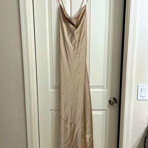 Show Me Your Mumu champagne bridesmaids dress, size medium